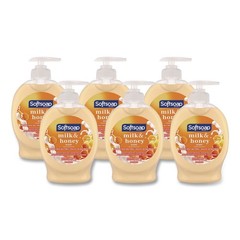 Softsoap US04965ACT Liquid Hand Soap Pumps – Milk and Honey Scent (6/Carton) New