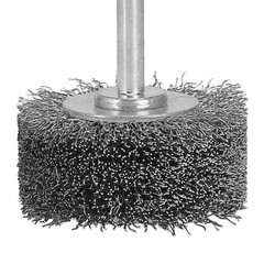 Wire Brush Wheel High Hardness 50mm Stainless Steel Polishing Rotary Tool 2Pcs
