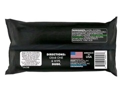 Dude Flushable Wipes XL Moisturizing Fragrance Free Multi-Surface 8 Packs