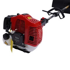 52cc Gas Power Hand Held Sweeper Broom Driveway Turf Artificial Grass Snow Clean