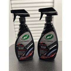2x Hybrid Solutions Tire Shine Graphene Acrylic Turtle Wax Spray Coating 23 Oz