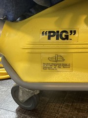 NSS M-1 PIG Heavy Duty Portable Vacuum with Bag & Hose TESTED!