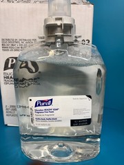 PURELL 521202 2000 ml Education Healthy Soap Fragrance Free Foam (2/Carton) New