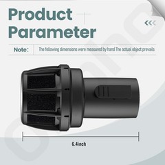 2-1/2 in. Muffler Diffuser Wet/Dry Vac Attachment CMXZVBE38660 in
