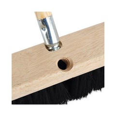 Boardwalk 20224 2.5″ Black Tampico Fiber Bristles 24″ Brush Floor Brush Head New