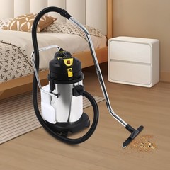 3in1 30L Commercial Carpet Cleaning Machine,Vacuum Cleaner Extractor Wet & Dry