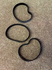 3 belt Eureka E0205 Vacuum Belt for NEU180, NEU181, NEU182, NEU186 Models