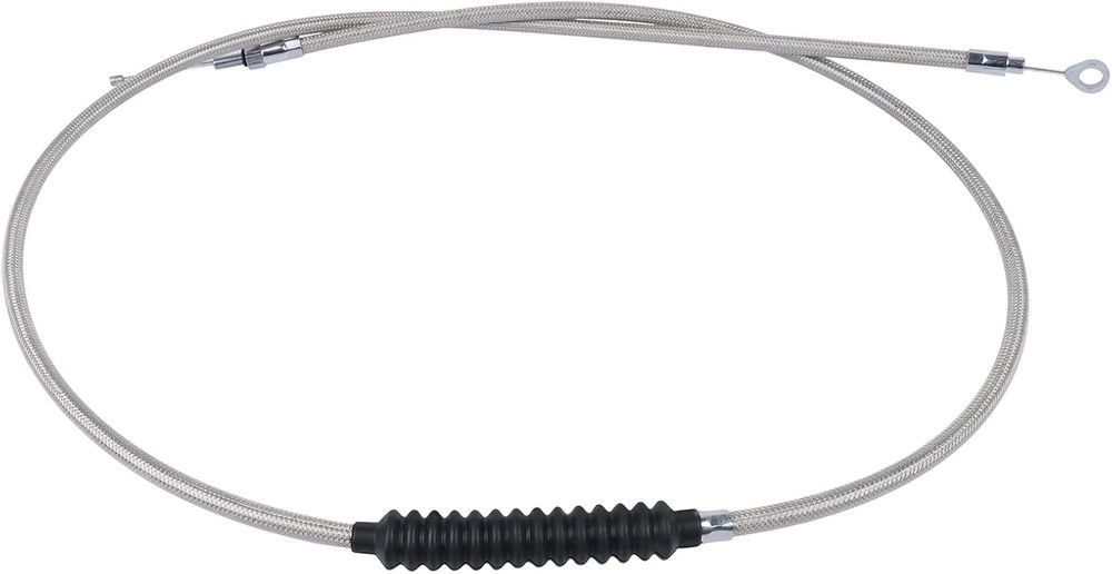 Worldmotop 63″ 67“ 71″ 75” 79″ Stainless Steel Clutch Cable Wire Kit Compatible