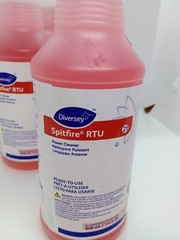 5 bottles Diversey 95891789 Spitfire 21 RTU Power Cleaner 95891789 (NO PUMPS)