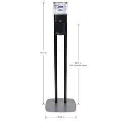 PURELL 7216DS 1200 ml ES6 Hand Sanitizer Floor Stand w/Dispenser – GRPHT/SIL New