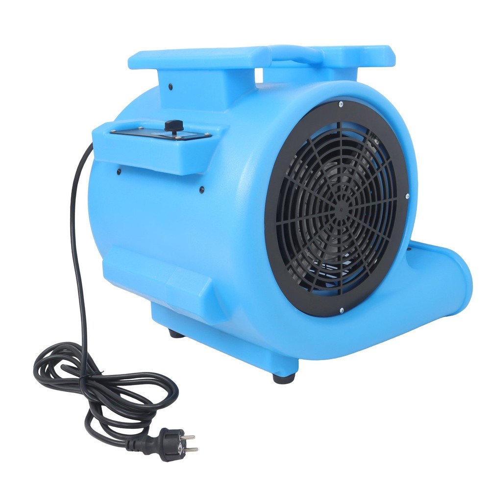 1 HP 4000 CFM Adjustable Air Mover 3-Speed Carpet Dryer Floor Blower Fan
