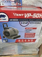 Blower Fan 1/2 HP Air Mover Stackable Carpet Dryer Floor Heavy Duty Handle Grey