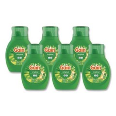 Procter & Gamble 23233CT Liquid Laundry Detergent, Gain Original Scent, 25 Oz