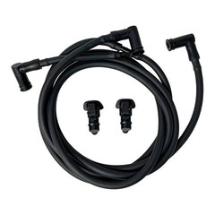 Windshield Wiper Nozzle Fluid Hose Kit For 2013-2019 Wrangler JK JKU 68197414AB