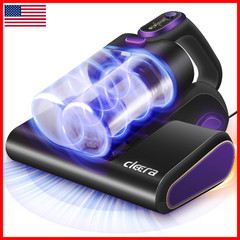 Cleera Mattress Vacuum Cleaner 600W 16Kpa Corded Bed Vacuum 140F Hot Air Filter