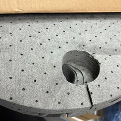 Spill Tech Absorbent Universal 55 Gallon Drum Top Pads 22″ Case of 25 GTOP