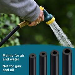 SDZONGES Vacuum Hose Automotive, 3/8″”(10mm) ID 3/8″(10mm)-10FT, Black