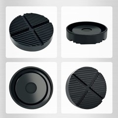 Lightweight Universal Floor Jack Pads – 2 Pack Frame Rail Protectors for Cars
