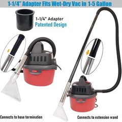 Happy Tree Universal Fit All Shop Vacs with 2-1/2″ and 1-7/8″ Large