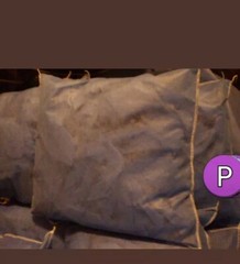 1 pillow’s oil Absorbent Fuel any chemical Hazmat ~ 12”X14 socks SPILL