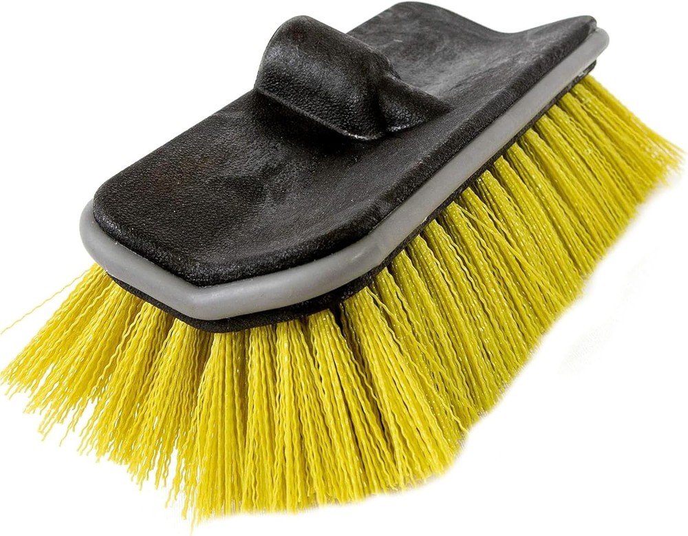 DOCA Scrub Brush Attachment for Long Handle Head Only – 0.92 Ft, Yellow
