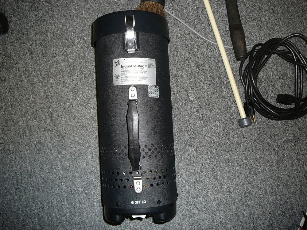 EItrex Industries ESD Industro-vac Model 900772 Canister Vacuume Cleaner Kit