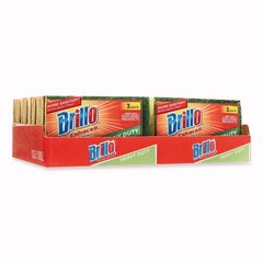 Brillo 21031 Estracell 4.5″ x 2.75″ Scrub Sponge – Yellow/Green (8/Carton) New