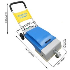 Commercial Escalator Cleaning Machine Electric Step Vacuum Cleaner 110V 5.3GAL