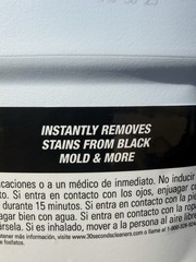 30 Seconds Mold & Mildew Stain Remover 2.5 gal for Wood, Concrete, Plastic