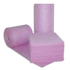 Spilfyter Db-91Bx Sorbent Roll, 64 Gal, 16 In X 150 Ft, Universal, Gray, 2 Pk