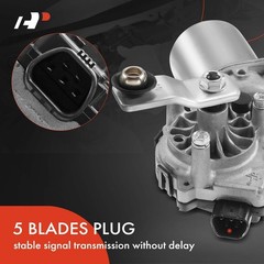 A-Premium Windshield Wiper Motor Front Compatible Honda Accord Cr-Z Fit Insight