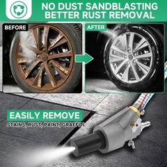 Tool Daily Pressure Washer Sandblasting Kit, Wet Sand 16.14 inch, Transparent