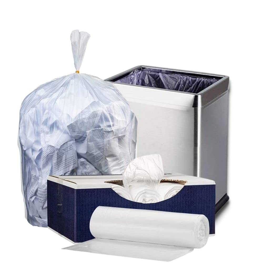 Plasticplace 6 Gallon Trash 6 Garbage Can High Density 20 X 22 2000 Count High
