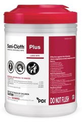 Sani-Cloth Plus Disinfecting Wipes – 160 Ct Canister – Case of 6 – MPN Q89072