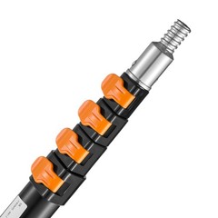 Telescoping Pole, 6 to 24 FT Pole, Extension Multi – Purpose Pole, Sturdy