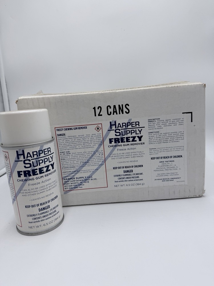Harper Supply, Freeze, Chewing Gum Remover