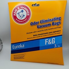 Arm & Hammer Eureka/Sanitaire Style F&G Standard Allergen Bag 2 Pack Open Box