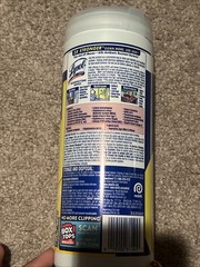 LYSOL Disinfecting Wipes lemon & lime Blossom Scent 35 Count EACH