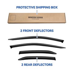 Window Visors Rain Guards for 2018-2024 Toyota Camry, Out-Channel Window Vent…