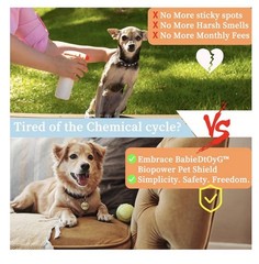 BaBieDtOyG Biomass Energy Pet Shield Ultrasonic Waterproof Pest Repeller