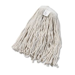 Boardwalk 2020CCT Cut-End Wet Mop Head, Cotton, White, 20, 12/Carton White