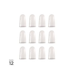 LEE 41050 Size 11.5 Micro-Gel Fingertips – Medium Clear (12/PK) New