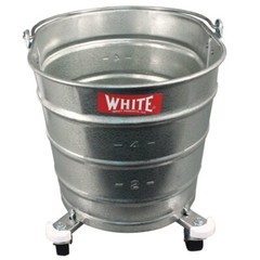 Impact 260 26 qt Metal Mop Bucket – Steel New