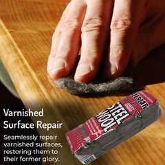 16 PCS 72016 Very Fine 00 Steel Wool Pads Multipurpose Abrasive Polish