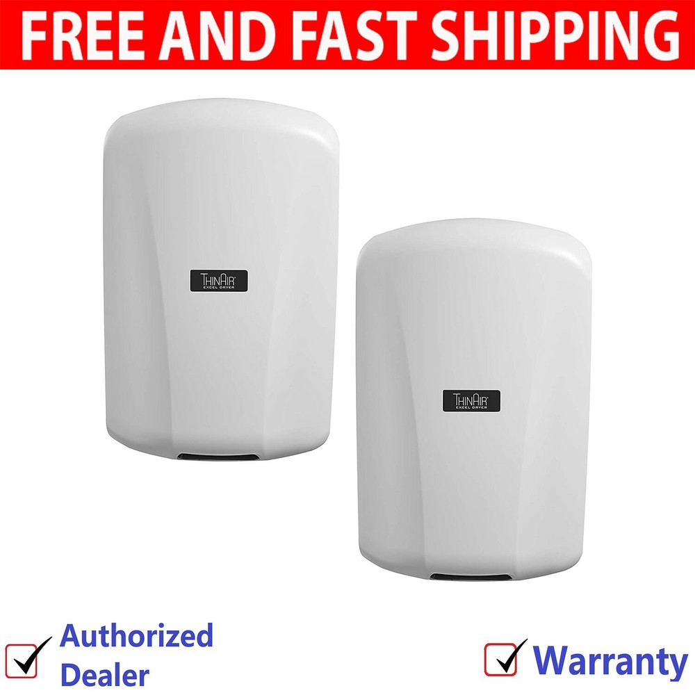 Excel Dryer ThinAir ADA-Compliant Commercial Hand Dryer, 950 Watts 110/120V