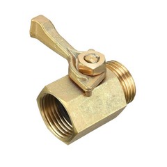 M MINGLE Heavy Duty Brass Garden Hose Shut Off Valve, Garden Hose Female End …