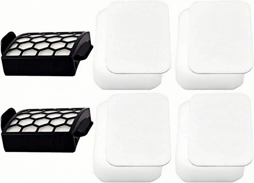 4 Foam Filter 2 Hepa Filter Replacement for Shark Pet Plus NV251 NV255