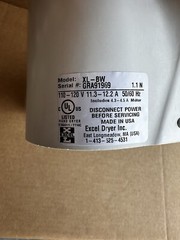 Excel Dryer – XLERATOR XL-BW Eco Automatic Hand Dryer Quick Dry 120V – White