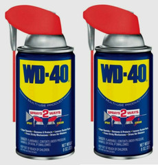 2 ~ WD-40 Multi-Purpose Lubricant w/ Smart Straw – Spray Two Ways 490026 8 oz