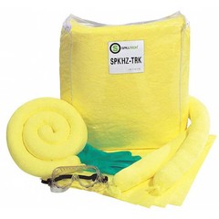 Spilltech Spkhz-Trk Spill Kit, 8 Gal Volume Absorbed Per Kit, Bag, Clear, 29